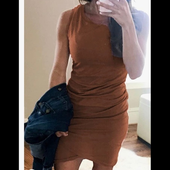 TANK Top T Shirt Mini Dress - Picture 3 of 6